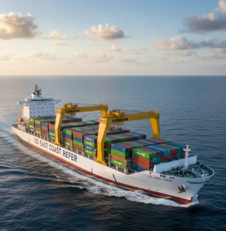 US East Coast Reefer Container Vessels