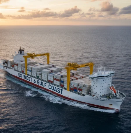 US West & Gulf Coast Reefer Container Vessels