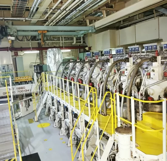 Me Cylinder Head Platform Aft View